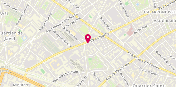 Plan de A.d.institut de Beauté, 267 Rue Lecourbe, 75015 Paris