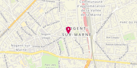Plan de Sonat'Coiffure - Aldo, 169 grande Rue Charles de Gaulle, 94130 Nogent-sur-Marne