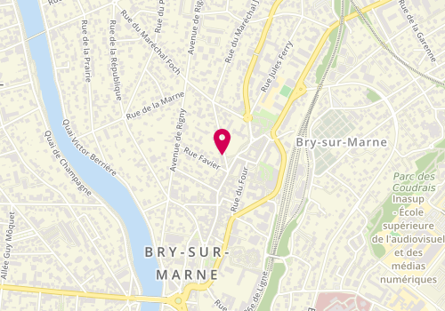 Plan de Five, 5 Rue Serg Hoff, 94360 Bry-sur-Marne
