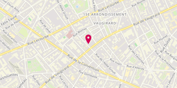 Plan de CHANCEAU Pierre, 83 Bis Rue de L&#039;Abbe Groult, 75015 Paris
