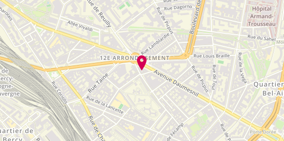 Plan de Alternance, 98 Rue Claude Decaen, 75012 Paris