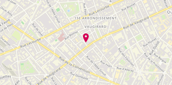 Plan de Harmony Coiffure, 19 Rue Gerbert, 75015 Paris