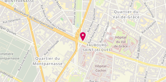 Plan de Sebastien Aubril, 98 Boulevard de Port-Royal, 75005 Paris