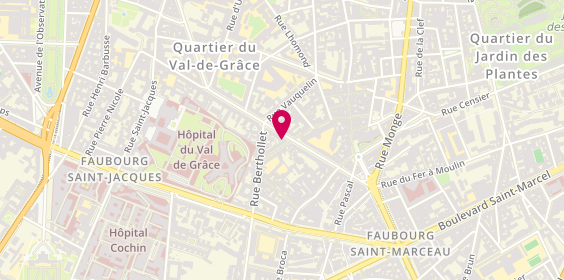 Plan de Guinot, 37 Rue Claude Bernard, 75005 Paris
