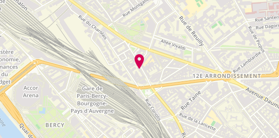 Plan de Bubble Factory, 224 Rue de Charenton, 75012 Paris