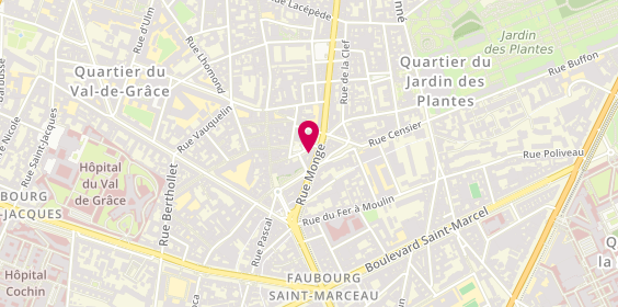 Plan de Coiffure Messieurs - BAYLE Didier, 33 Rue Daubenton, 75005 Paris