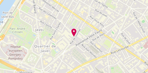Plan de Studio 148, 148 Rue de Lourmel, 75015 Paris