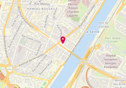 Plan de La Petite Parisienne, 18 Boulevard Exelmans, 75016 Paris