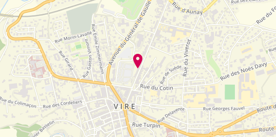 Plan de Coiff Mod, 37 Rue André Halbout, 14500 Vire-Normandie