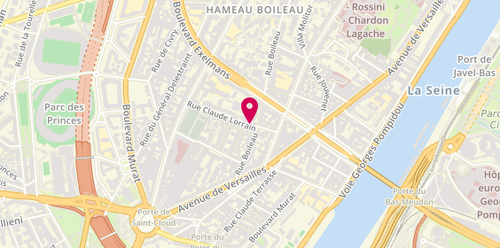 Plan de Appartement 116, 10 Rue Claude Lorrain, 75016 Paris