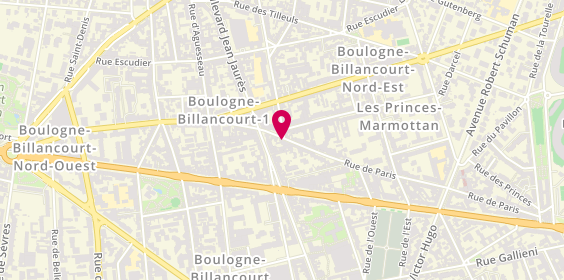 Plan de Coiffure Essentielle, 89 Rue de Paris, 92100 Boulogne-Billancourt