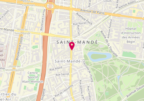 Plan de Eleganza, 33 avenue du Général de Gaulle, 94160 Saint-Mandé