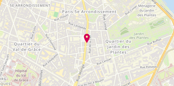 Plan de Boémi Paris | Expert Balayage | Coloriste | Paris 5, 79 Bis Rue Monge, 75005 Paris