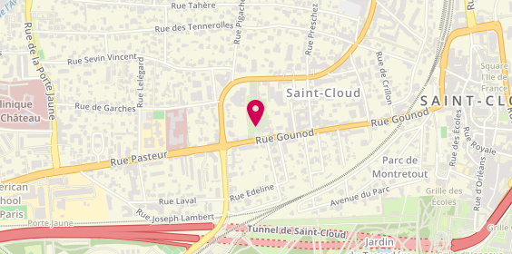 Plan de Le Salon de la Colline, 27 Rue D&#039;Orleans, 92210 Saint-Cloud