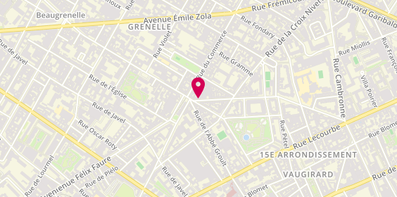 Plan de Naz, 3 Rue Mademoiselle, 75015 Paris