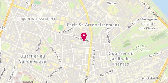 Plan de Sandra Coiffure, 33 Rue Lacépède, 75005 Paris