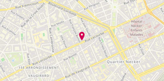 Plan de Studio L 54, 54 Rue Lecourbe, 75015 Paris