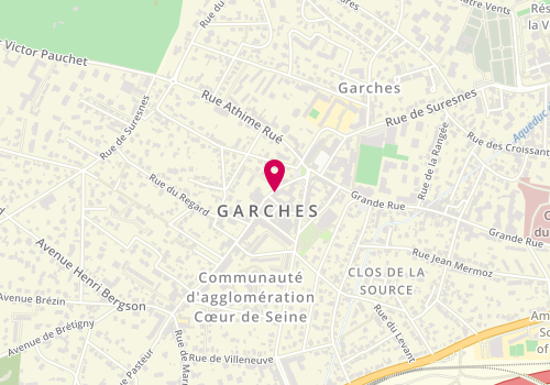 Plan de Franck Provost - Coiffeur Garches, 173 Grande Rue, 92380 Garches