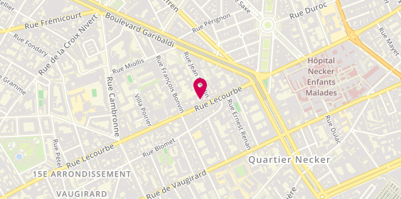 Plan de R & M Coiffure, 42 Rue Lecourbe Batiment A, 75015 Paris