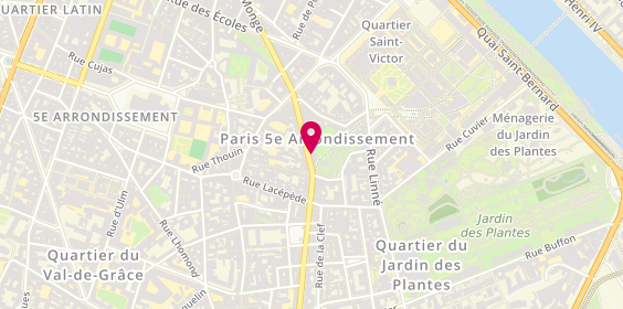 Plan de Coiff' & Rock, 53 Rue Monge, 75005 Paris