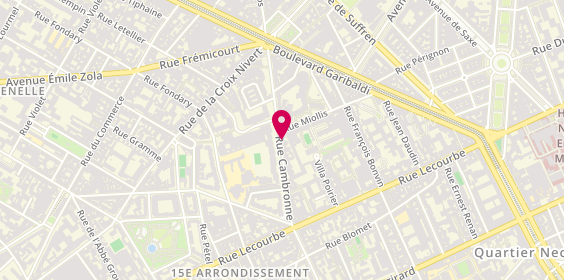 Plan de Fac, 43 Rue Cambronne, 75015 Paris