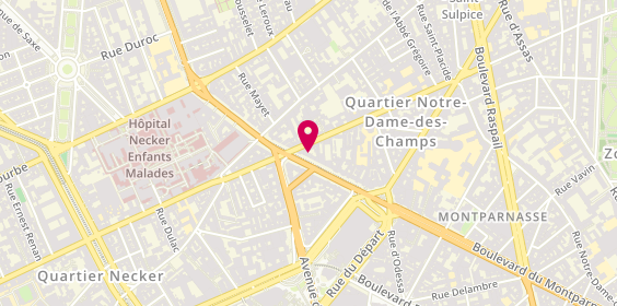 Plan de Tchip Coiffure, 35 Boulevard du Montparnasse, 75006 Paris