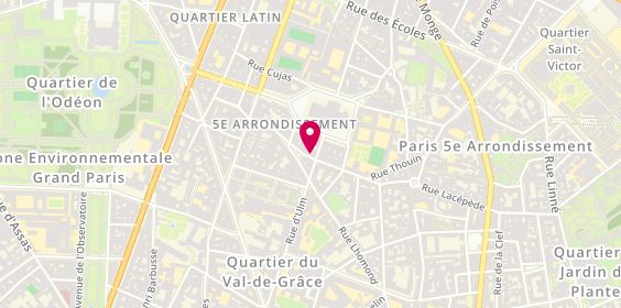 Plan de Au Bonheur des Cheveux, 20 Rue de l'Estrapade, 75005 Paris