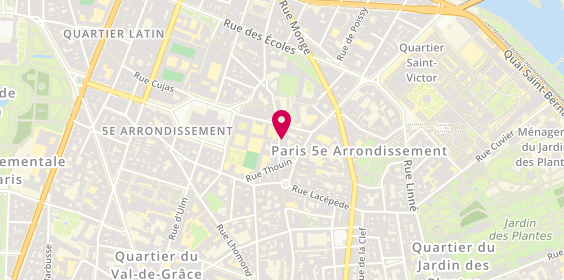 Plan de Carale, 31 Rue Descartes, 75005 Paris