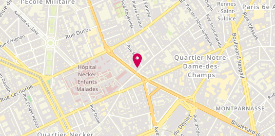Plan de Les Audacieux, 128 Rue du Cherche-Midi, 75006 Paris