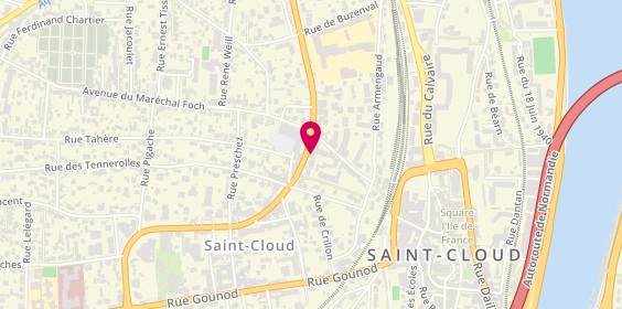Plan de DESSANGE - Coiffeur Saint Cloud, 78 Boulevard de la République, 92210 Saint-Cloud