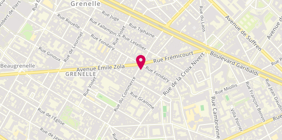 Plan de Franck Provost, 41-43 Rue du Commerce, 75015 Paris