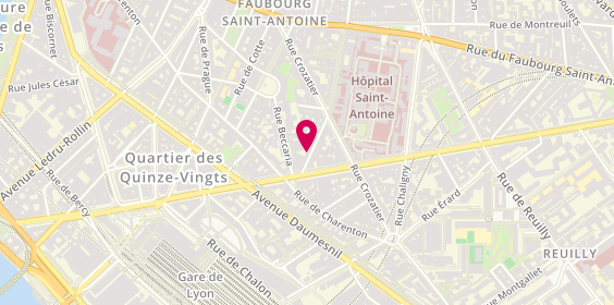 Plan de Thai Coif, 7 Rue de Cîteaux, 75012 Paris