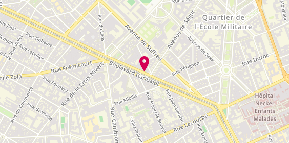 Plan de Le Salon 27, 27 Boulevard Garibaldi, 75015 Paris