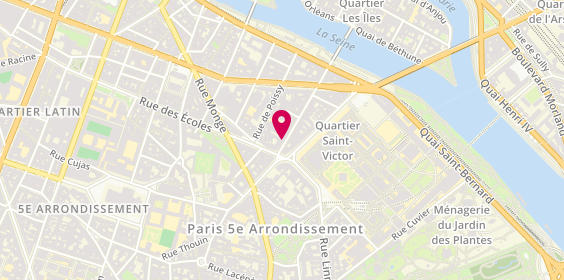 Plan de Christian Gilles, 28 Bis Rue du Cardinal Lemoine, 75005 Paris