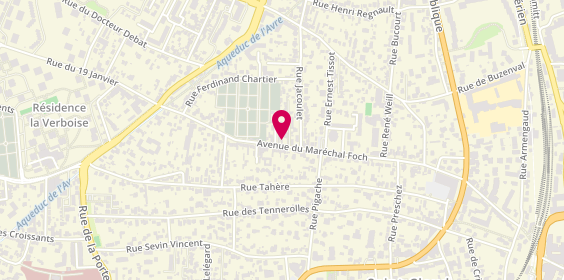 Plan de R'Création, 96 avenue du Maréchal Foch, 92210 Saint-Cloud