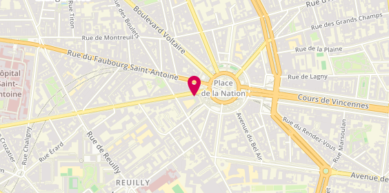Plan de Studio 143, 143 Boulevard Diderot, 75012 Paris