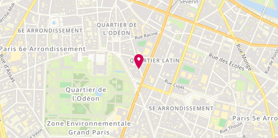 Plan de Jules Daynos - Perruque Paris, 58 Rue Monsieur le Prince, 75006 Paris