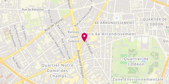 Plan de Franck Provost, 107 Rue de Rennes, 75006 Paris