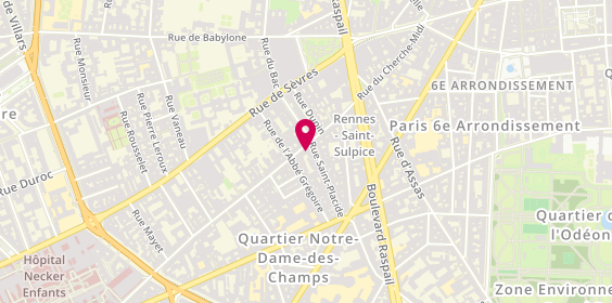 Plan de Sacha Coiffure, 53 Rue du Cherche-Midi, 75006 Paris