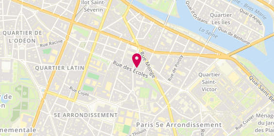 Plan de DIOZEL Marc, 18 Rue des Ecoles, 75005 Paris