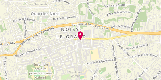 Plan de Salon Y, 6 Rue du Marché, 93160 Noisy-le-Grand