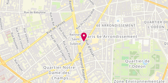 Plan de Maryvonne Pascual, 106Bis Rue de Rennes, 75006 Paris