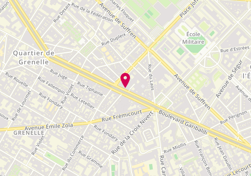 Plan de Saf, 119 Boulevard de Grenelle, 75015 Paris
