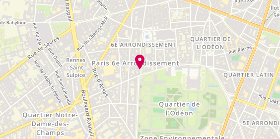 Plan de Lanterbercq Patricia, 62 Rue de Vaugirard, 75006 Paris