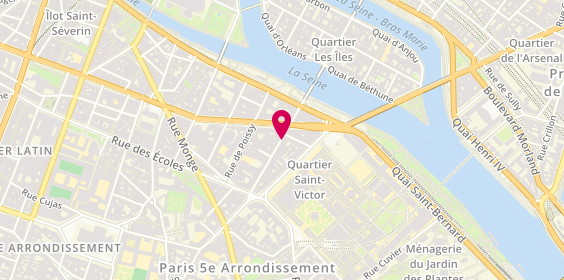 Plan de Le Cheveu du Cardinal, 9 Rue du Cardinal Lemoine, 75005 Paris