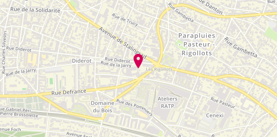 Plan de Laura Barbot, 210 Rue Diderot, 94300 Vincennes