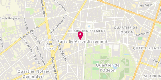 Plan de Distinguo, 33 Rue Madame, 75006 Paris