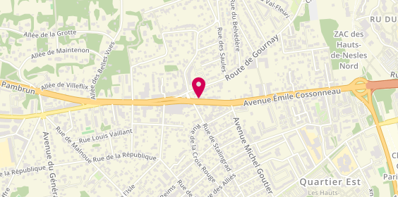 Plan de S.satchine, 93 avenue Emile Cossonneau, 93160 Noisy-le-Grand