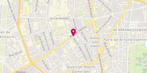 Plan de Léhamo, 3 Bis Rue de l'Abbé Grégoire, 75006 Paris