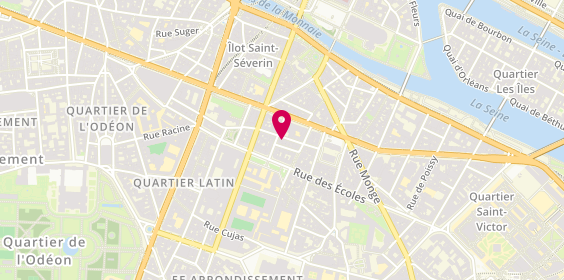 Plan de Sommerard Coiffure, 15 Rue Sommerard, 75005 Paris